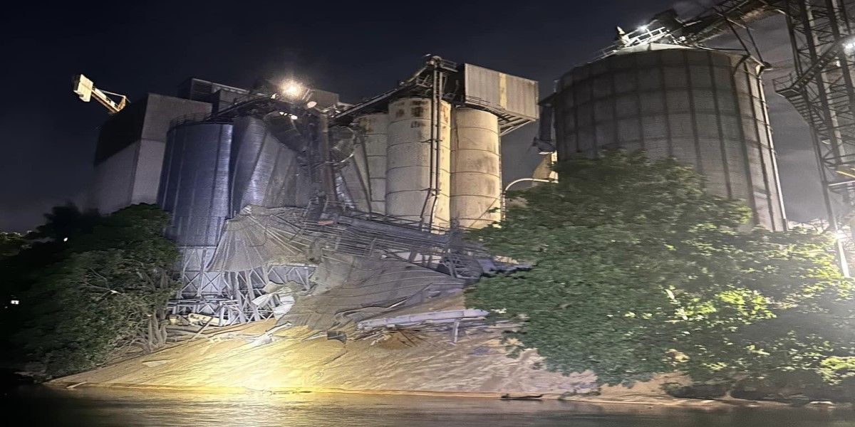 Manildra Silo collapse threatens Shoalhaven River 2ST